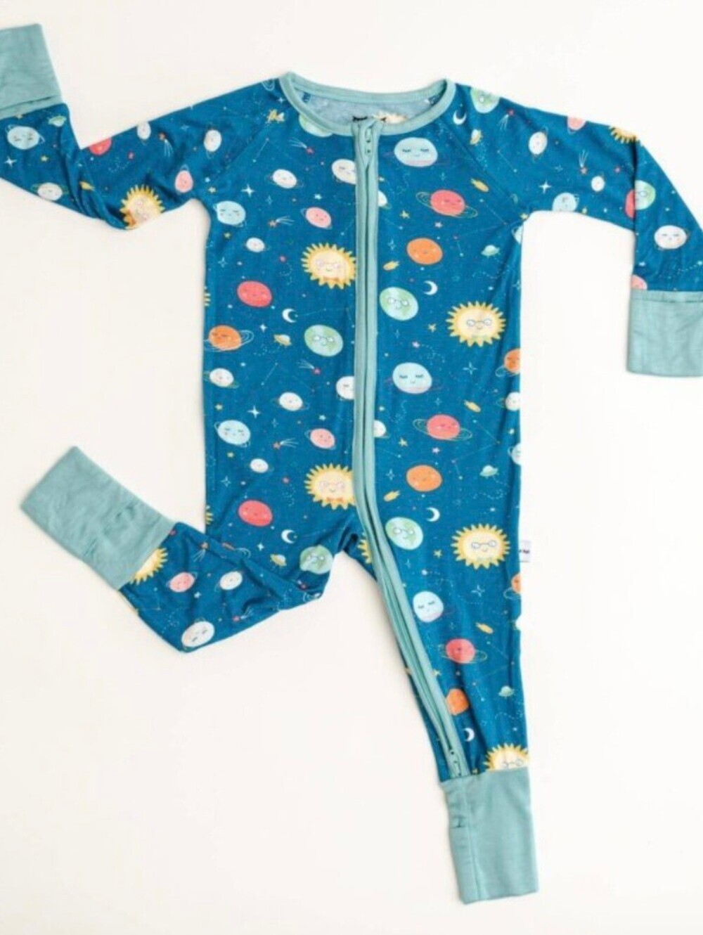 Little Sleepies Bamboo Zippy - Discontinued OG Space Solar System Planets